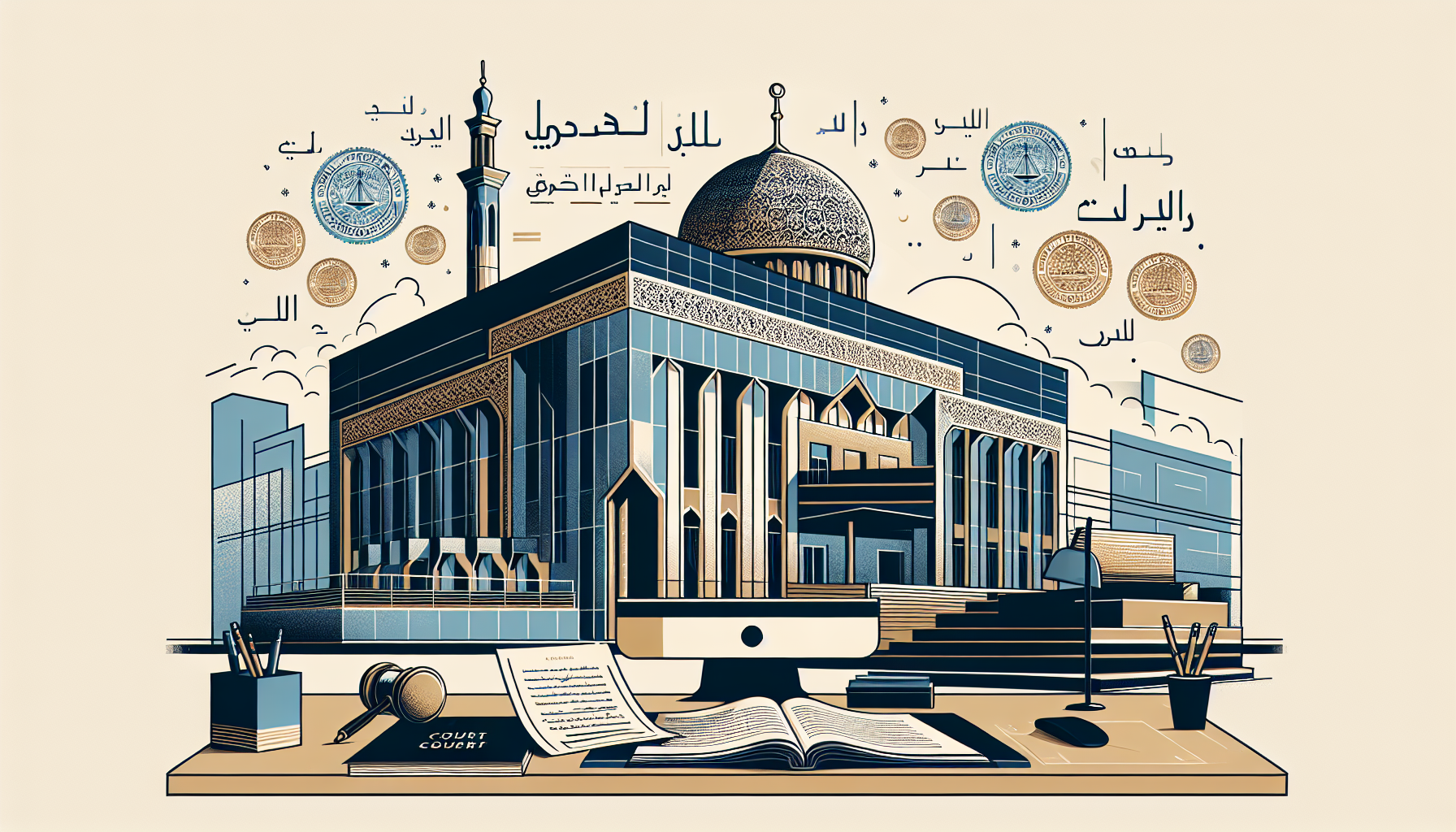ترجمة مستندات المحاكم في أبوظبي ودبي
