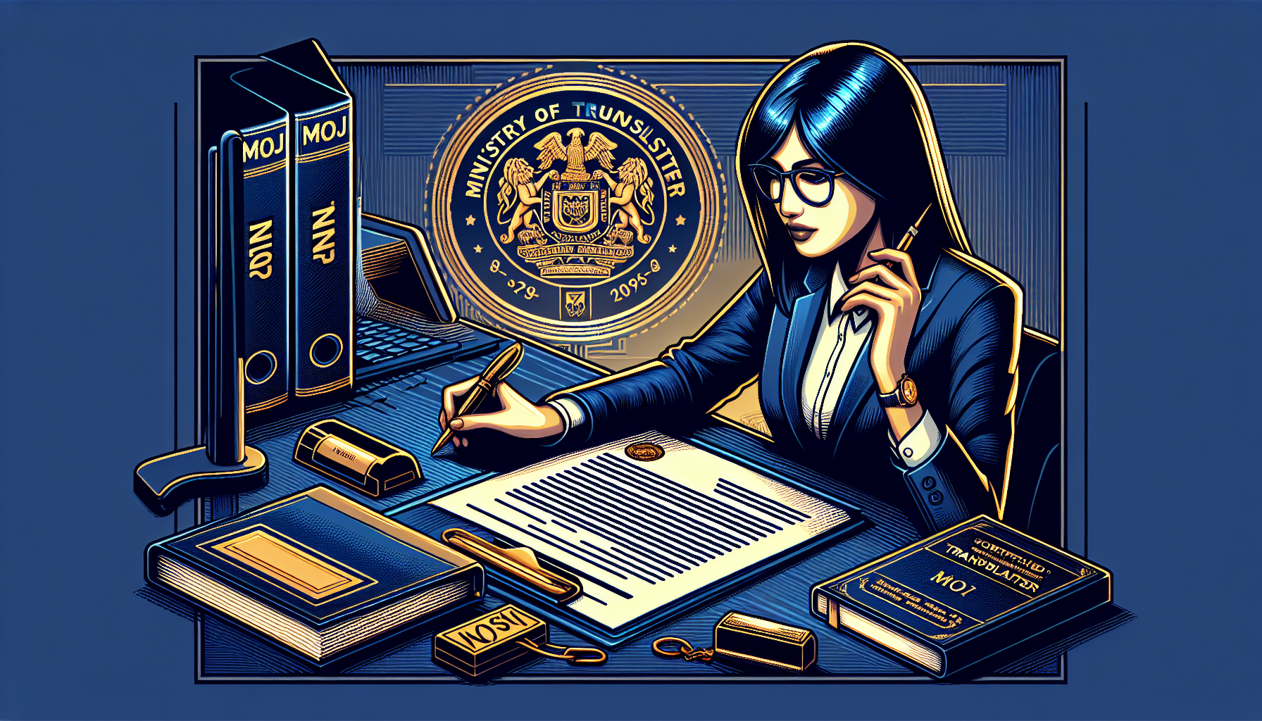 Sworn Translator in Abu Dhabi | Ministry of Justice Certified